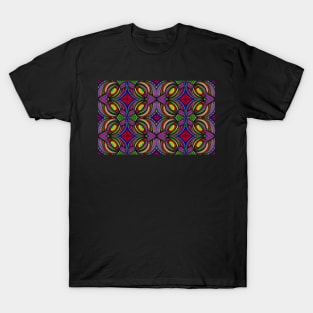 Psychedelic Abstract colourful work S3(Tile) T-Shirt